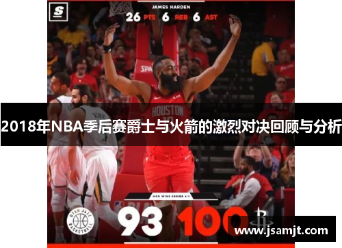 2018年NBA季后赛爵士与火箭的激烈对决回顾与分析